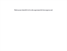 Tablet Screenshot of agorawork2.inovagora.net